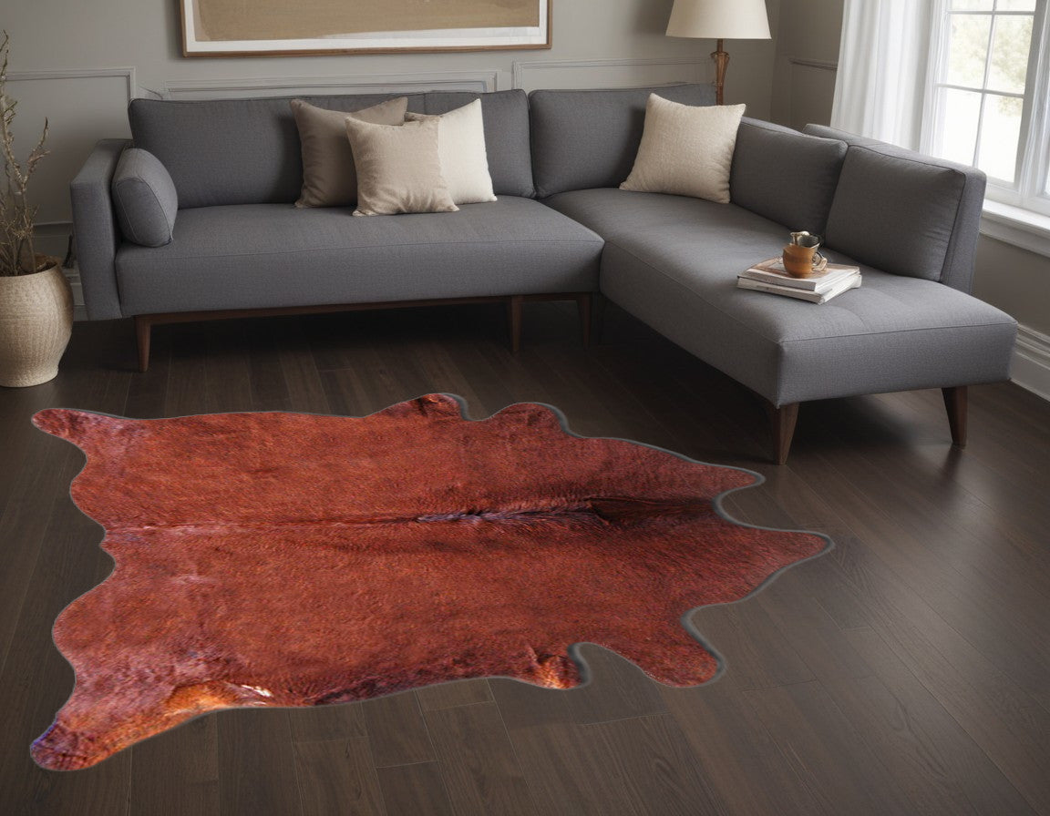 60" X 84" Gray Cowhide - Area Rug