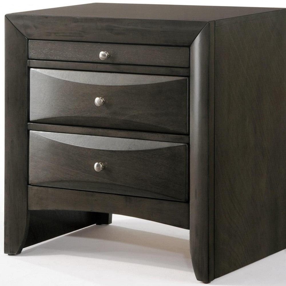 26" Rectangular Two Drawers With Solid Wood Top - FurniFindUSA