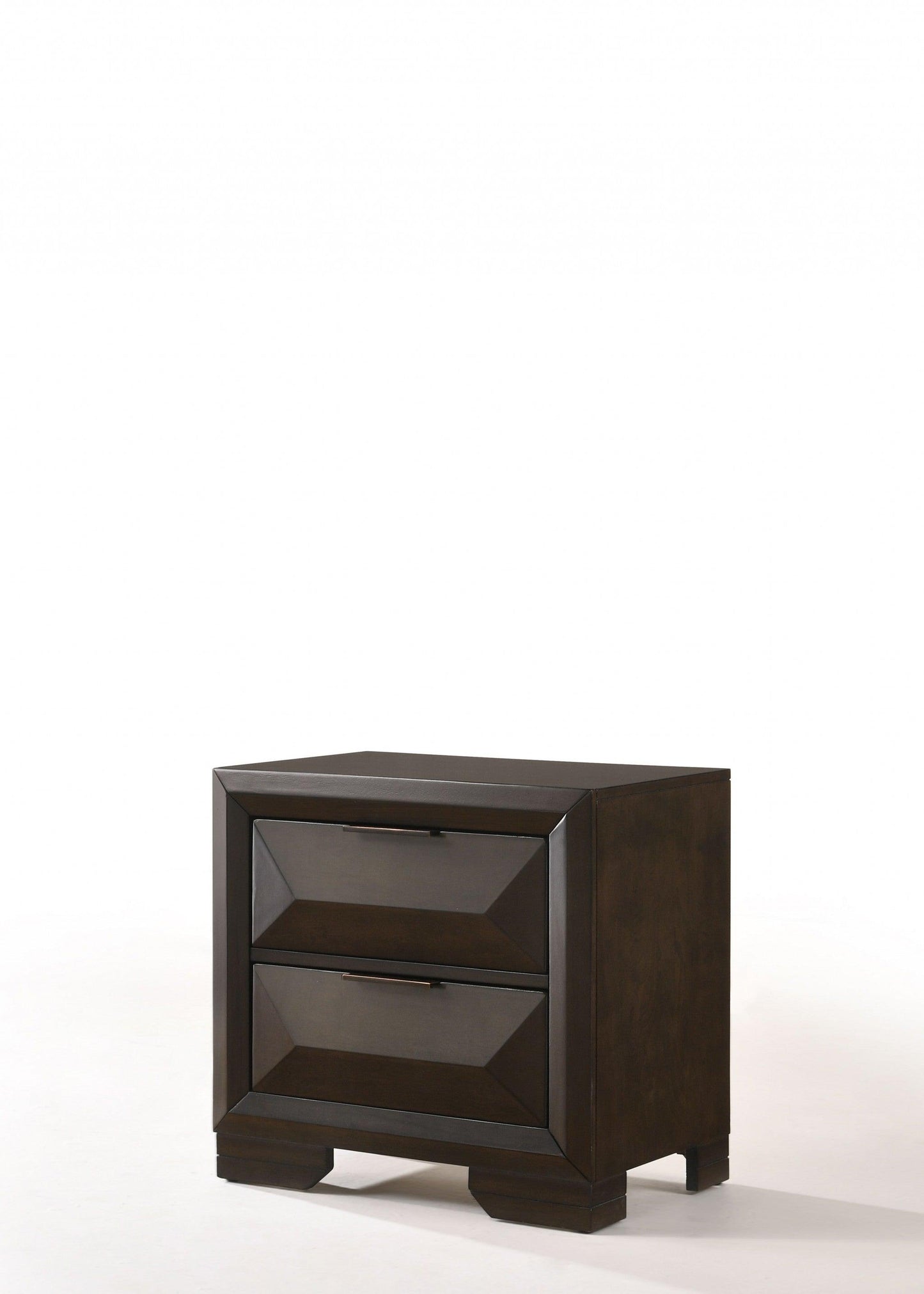 26" Rectangular Two Drawers With Solid Wood Top - FurniFindUSA