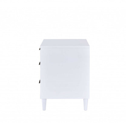 21" Brown Three Drawers Nightstand HomeRoots