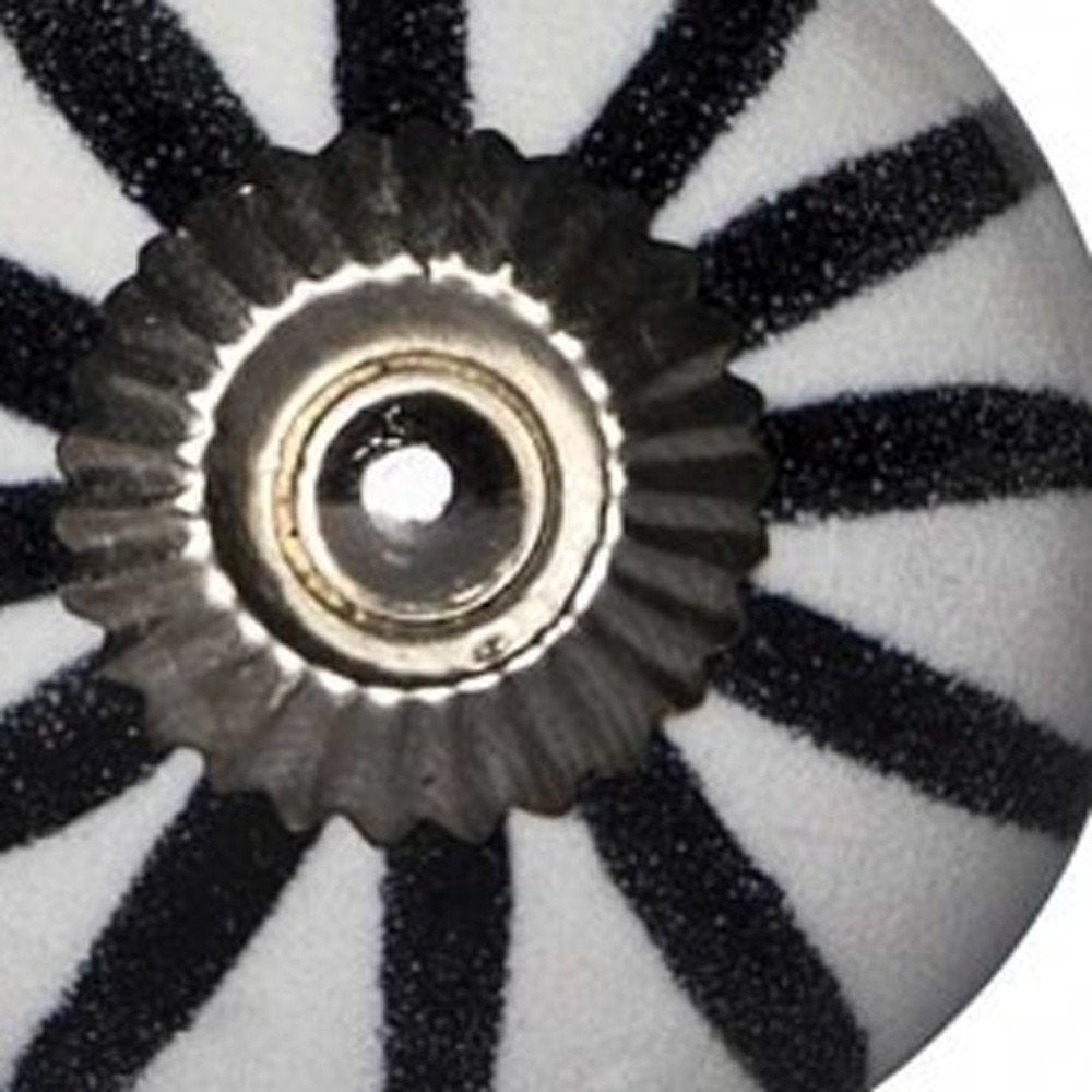 1.5" X 1.5" X 1.5" White Black And Silver  Knobs 12 Pack HomeRoots
