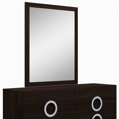31" Refined Grey High Gloss Dresser HomeRoots