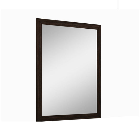 43" Dark Brown Framed Dresser Mirror HomeRoots