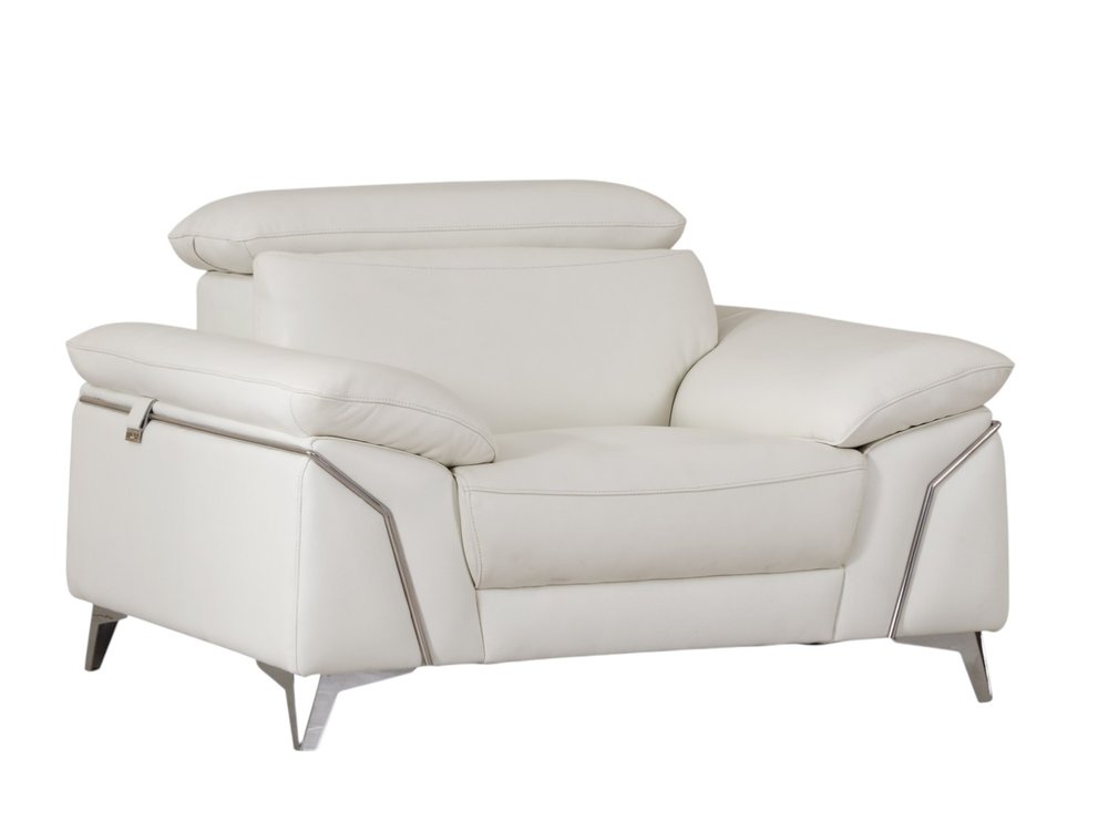 51" Gray Chair and a Half HomeRoots
