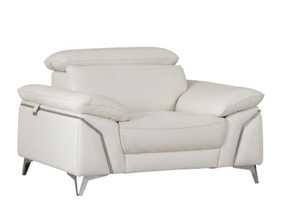 51" Gray Chair and a Half HomeRoots