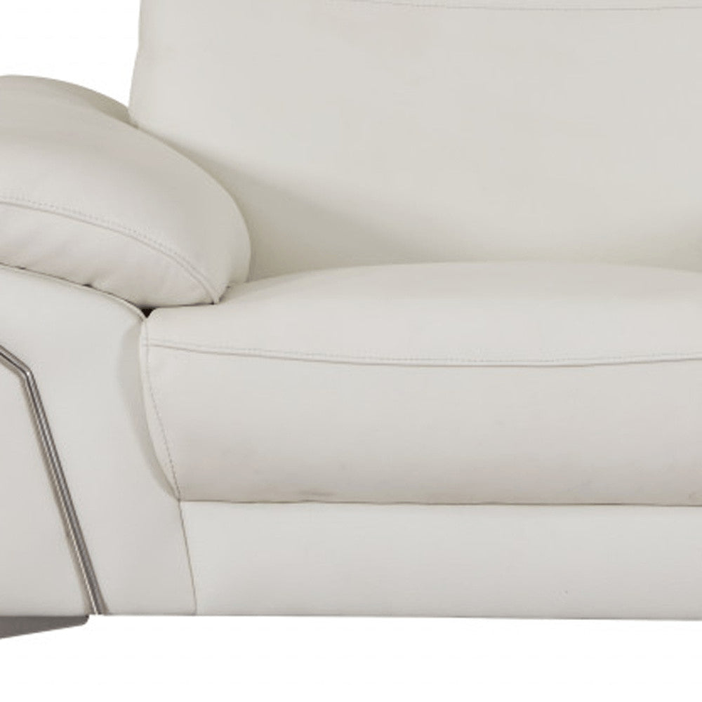 51" Gray Chair and a Half HomeRoots