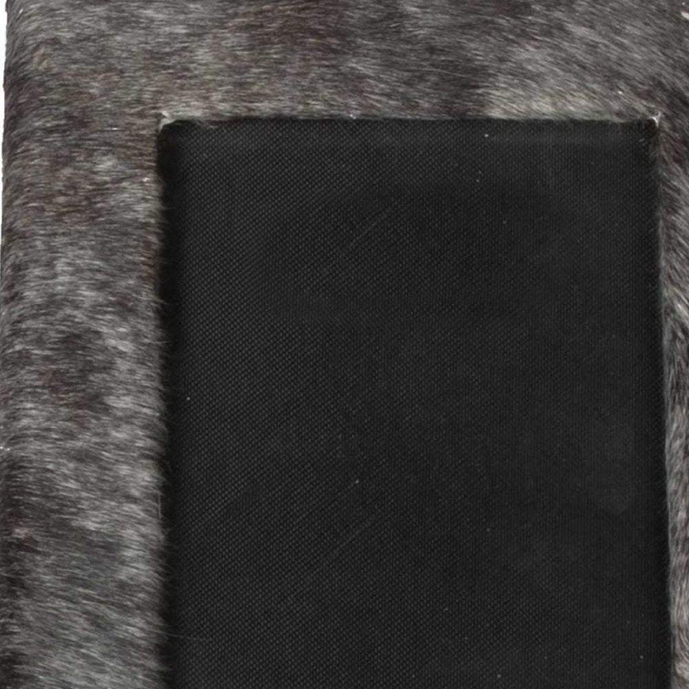 4" x 6" Natural Cowhide Tabletop Picture Frame with Mat HomeRoots