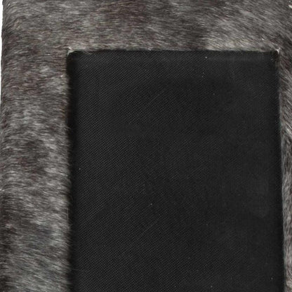 4" x 6" Natural Cowhide Tabletop Picture Frame with Mat HomeRoots