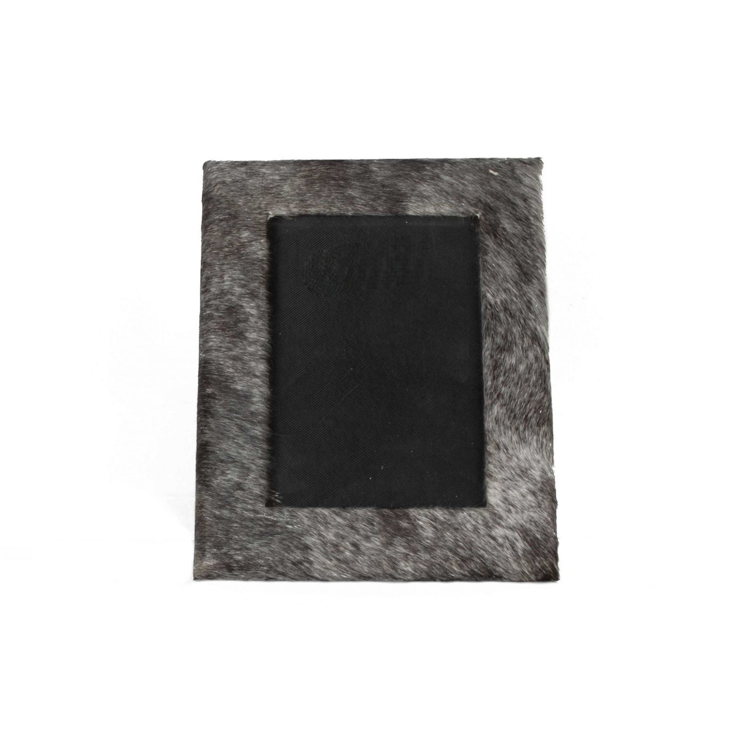 4" x 6" Gray Cowhide Tabletop Picture Frame