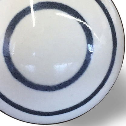 Set of Twelve White and Black Ceramic Drawer Pull Knobs HomeRoots