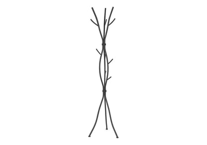 74" Black Metal Modern Tree Branch Coat Rack HomeRoots