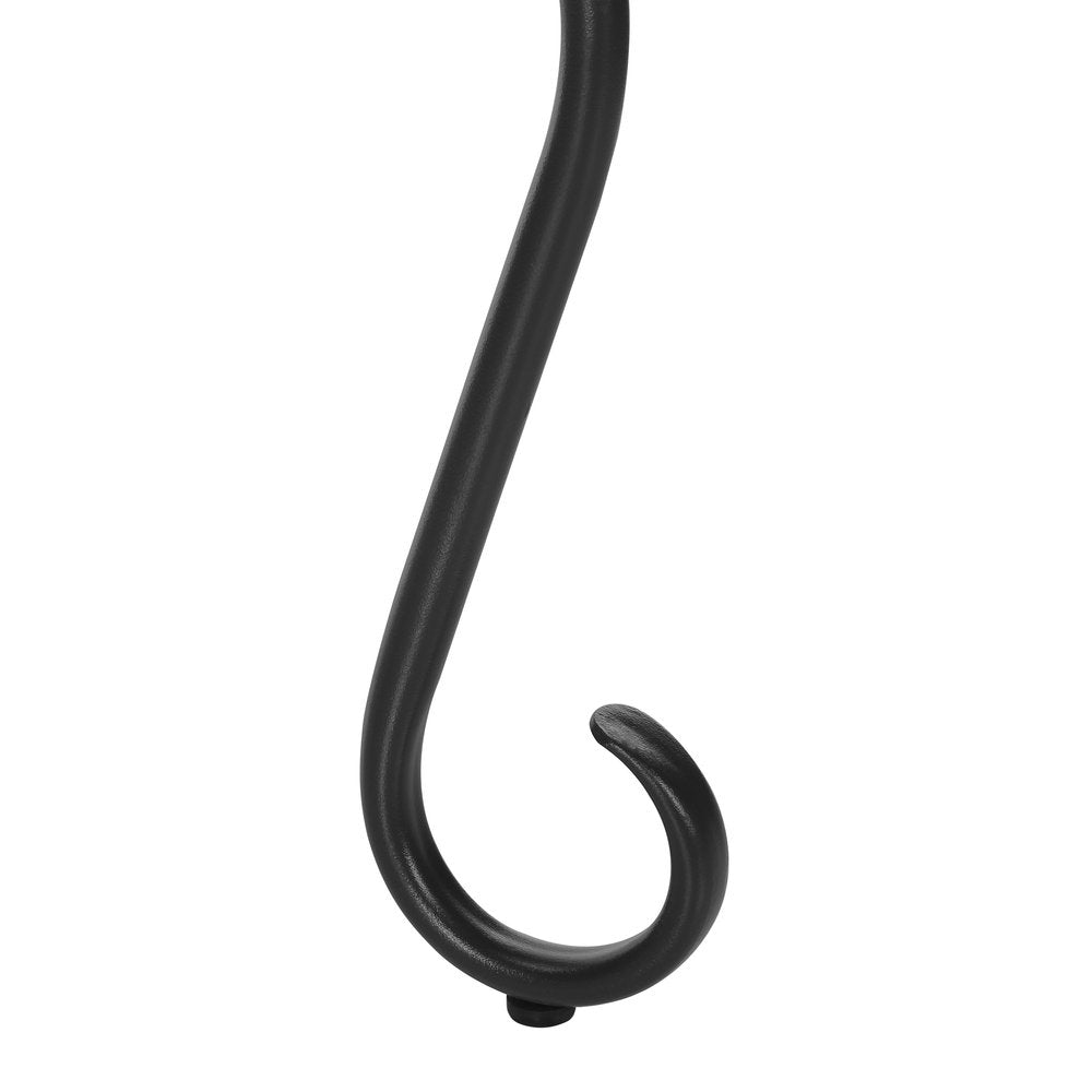 21" X 21" X 74" Black  Metal  Coat Rack HomeRoots