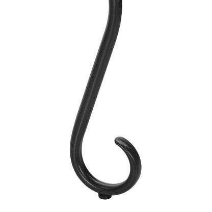 21" X 21" X 74" Black  Metal  Coat Rack HomeRoots