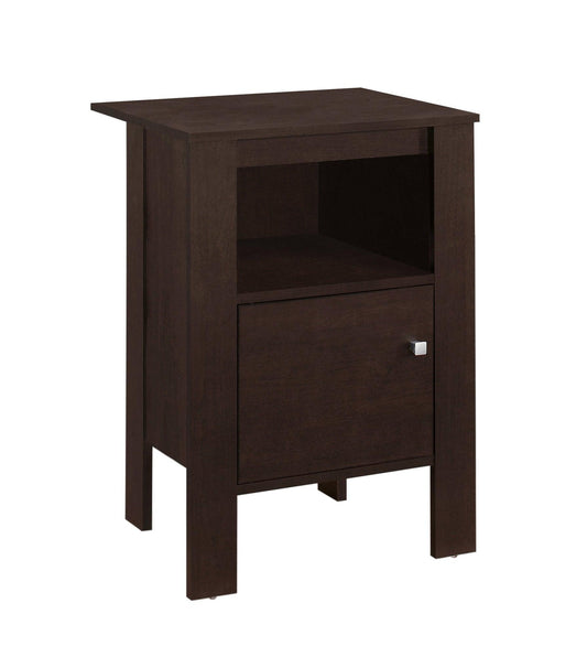 24" Espresso Nightstand - FurniFindUSA