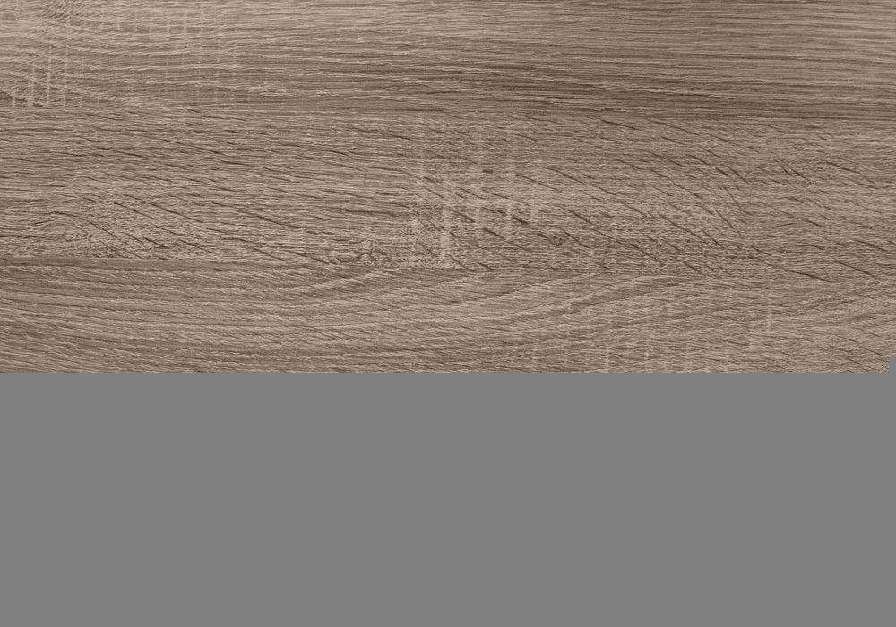 32" Taupe Free form Floor Shelf Console Table With Storage HomeRoots