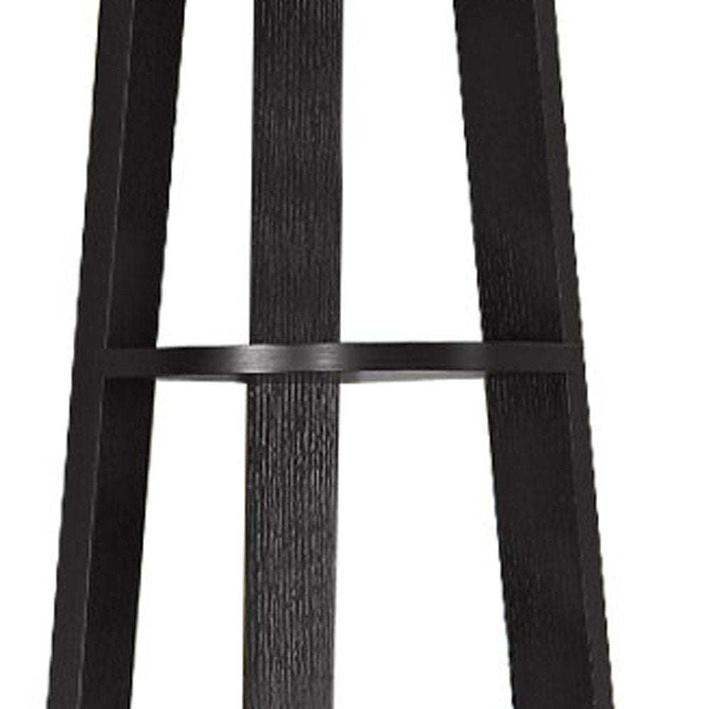 71" Gray Wood Five Tier Corner Bookcase HomeRoots