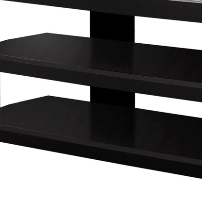 42" Ash Gray Open Shelving TV Stand HomeRoots