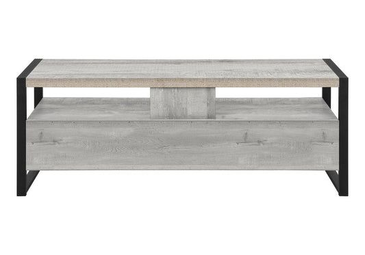 59" Black Cabinet Enclosed Storage TV Stand HomeRoots