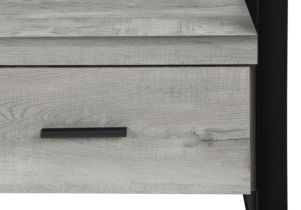 59" Black Cabinet Enclosed Storage TV Stand HomeRoots