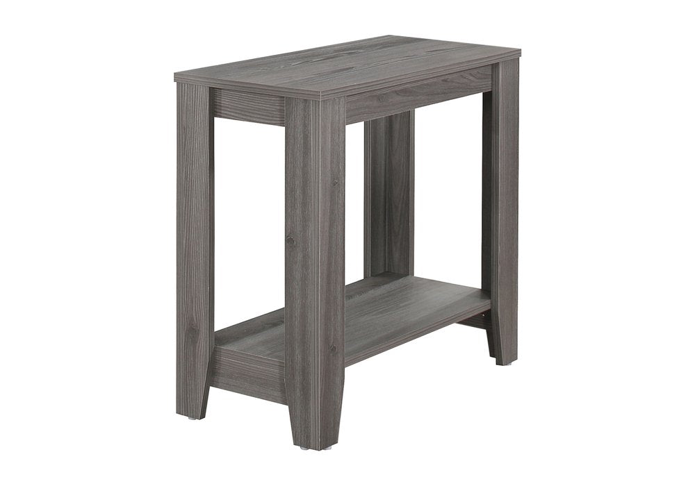 24" Gray Console Table With Storage HomeRoots