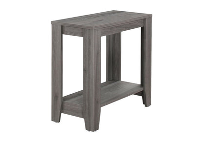 24" Gray Console Table With Storage HomeRoots
