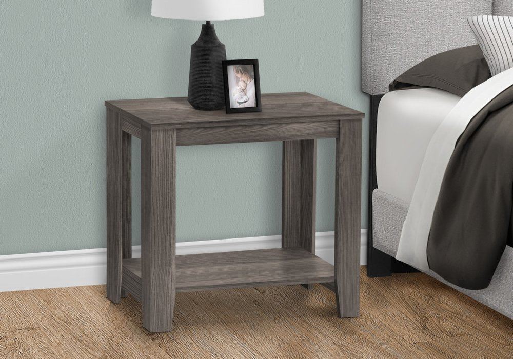 24" Gray Console Table With Storage HomeRoots