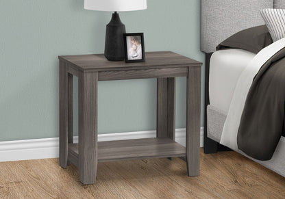 24" Gray Console Table With Storage HomeRoots