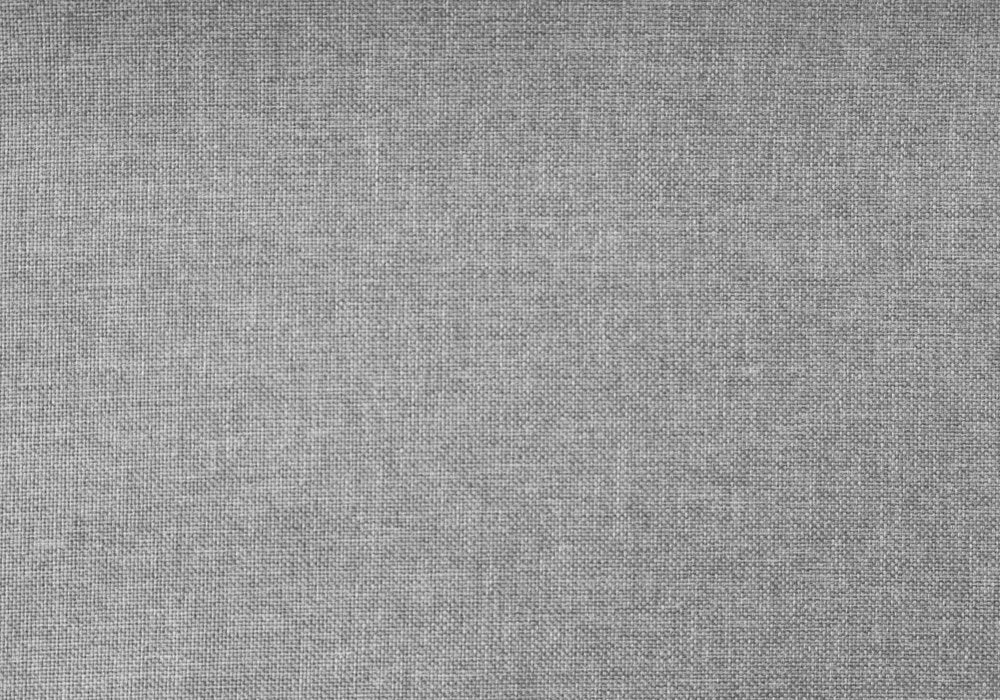 Gray Solid Wood Queen Upholstered Linen Bed Frame with Nailhead Trim HomeRoots