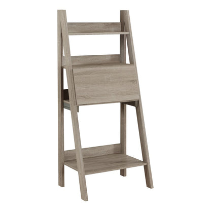 26" Taupe Wood Ladder Desk HomeRoots