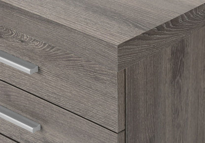 25" Gray Particle Board Filing Cabinet With Drawers HomeRoots