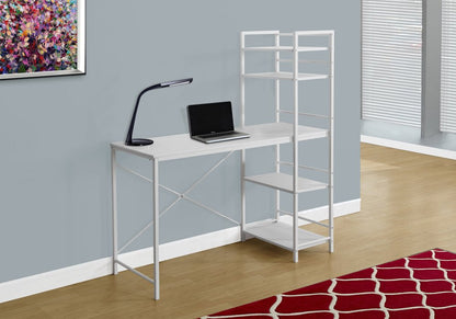 47" White Computer Desk HomeRoots