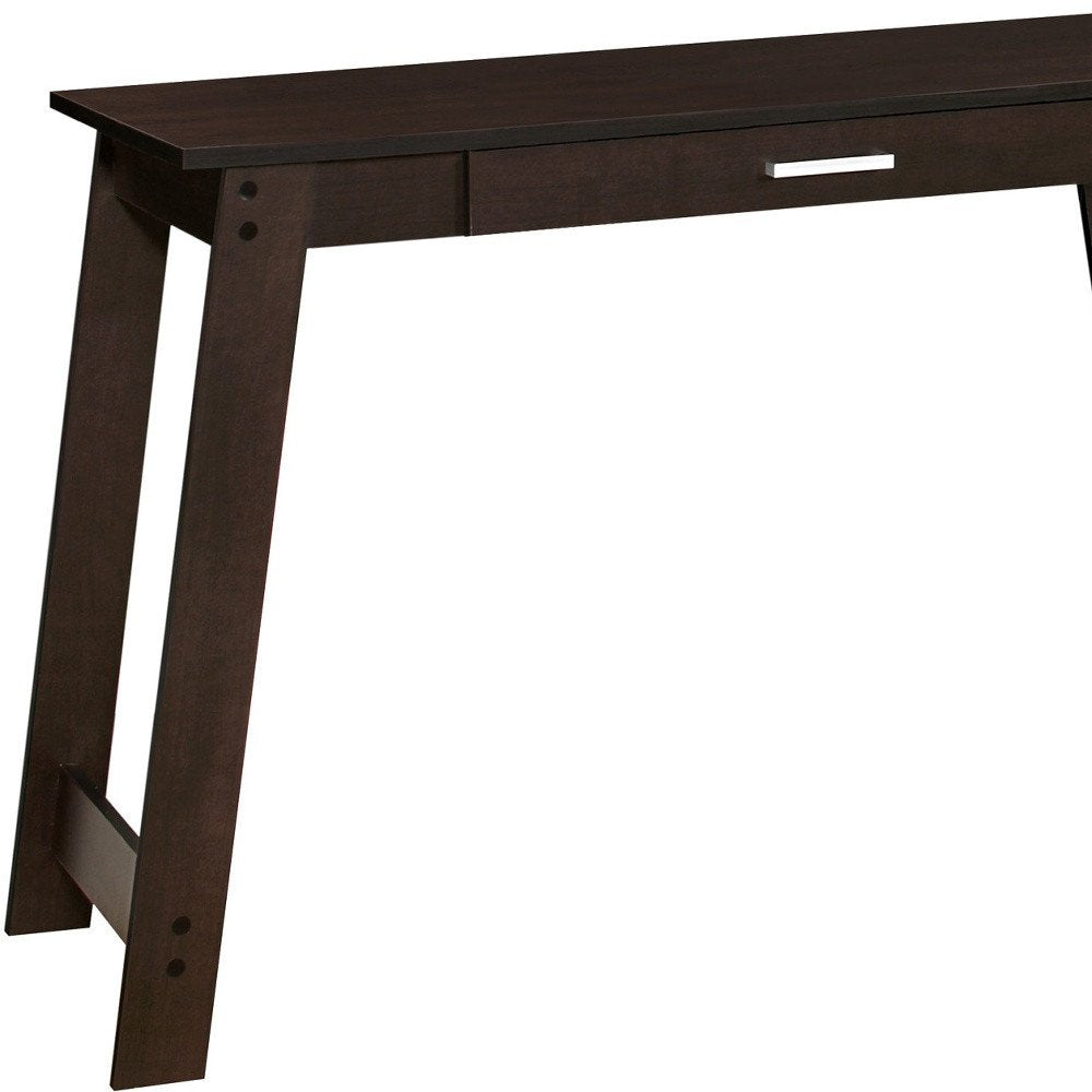 42" Brown Computer Desk HomeRoots