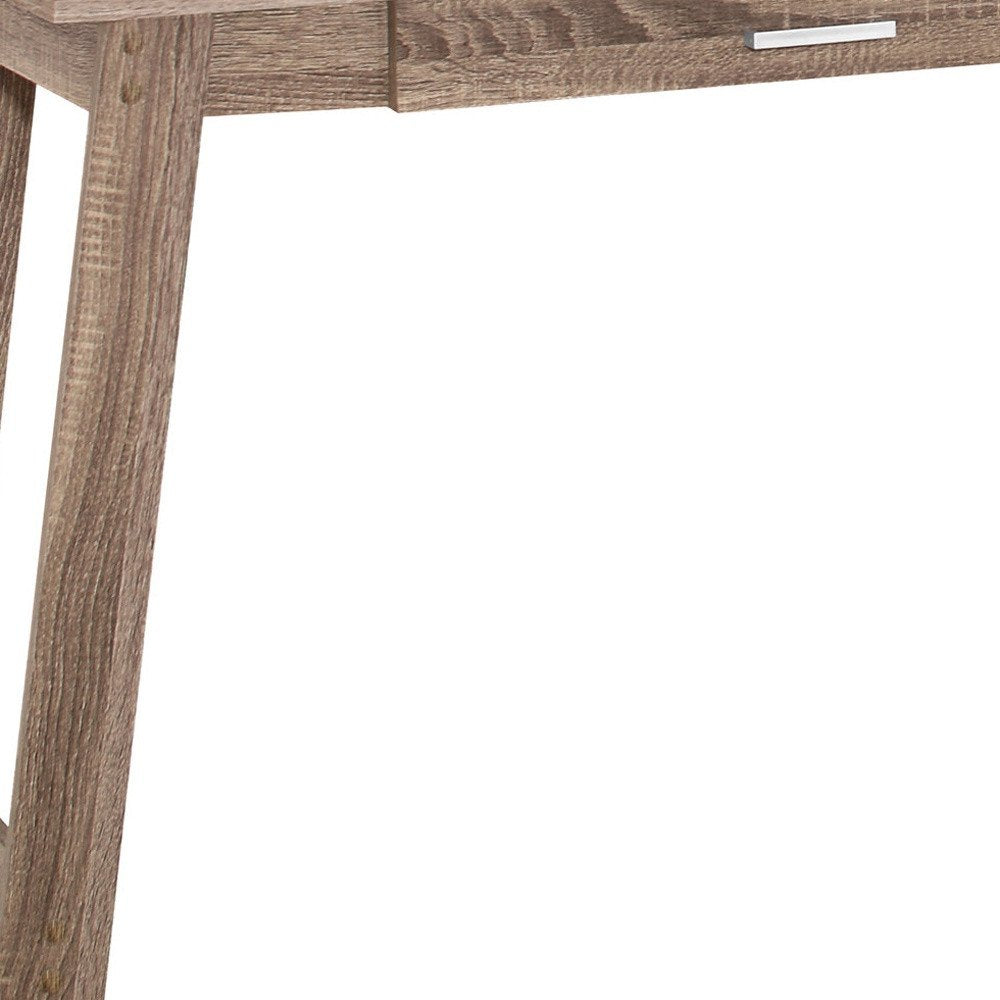 42" Brown Computer Desk HomeRoots