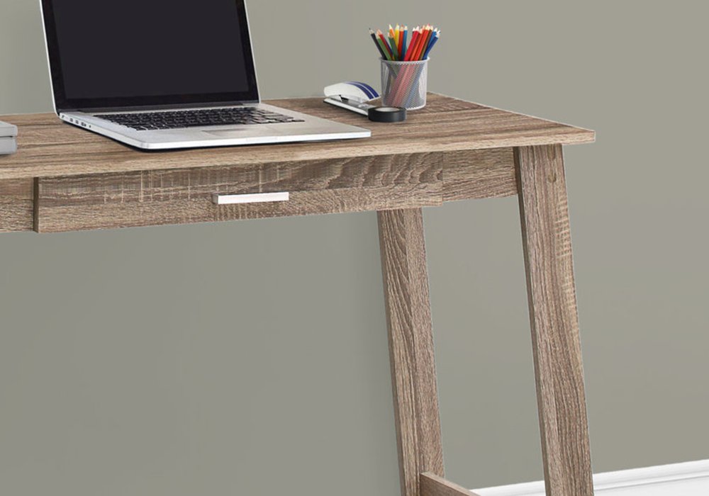42" Brown Computer Desk HomeRoots