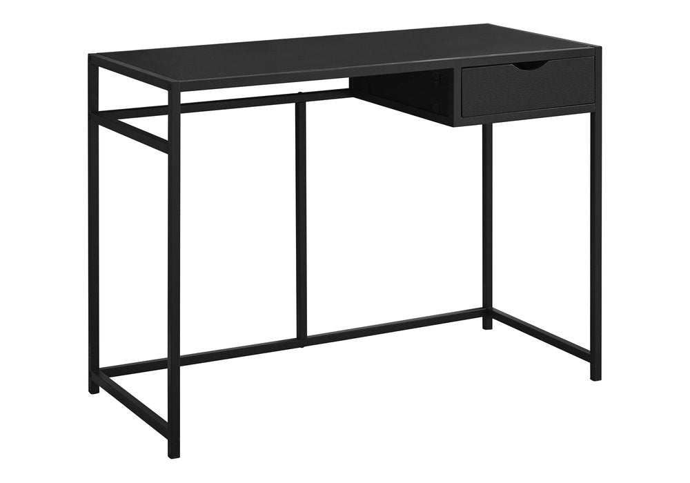 42" Black Computer Desk HomeRoots