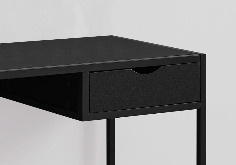 42" Black Computer Desk HomeRoots