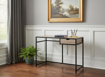 42" Black Computer Desk HomeRoots
