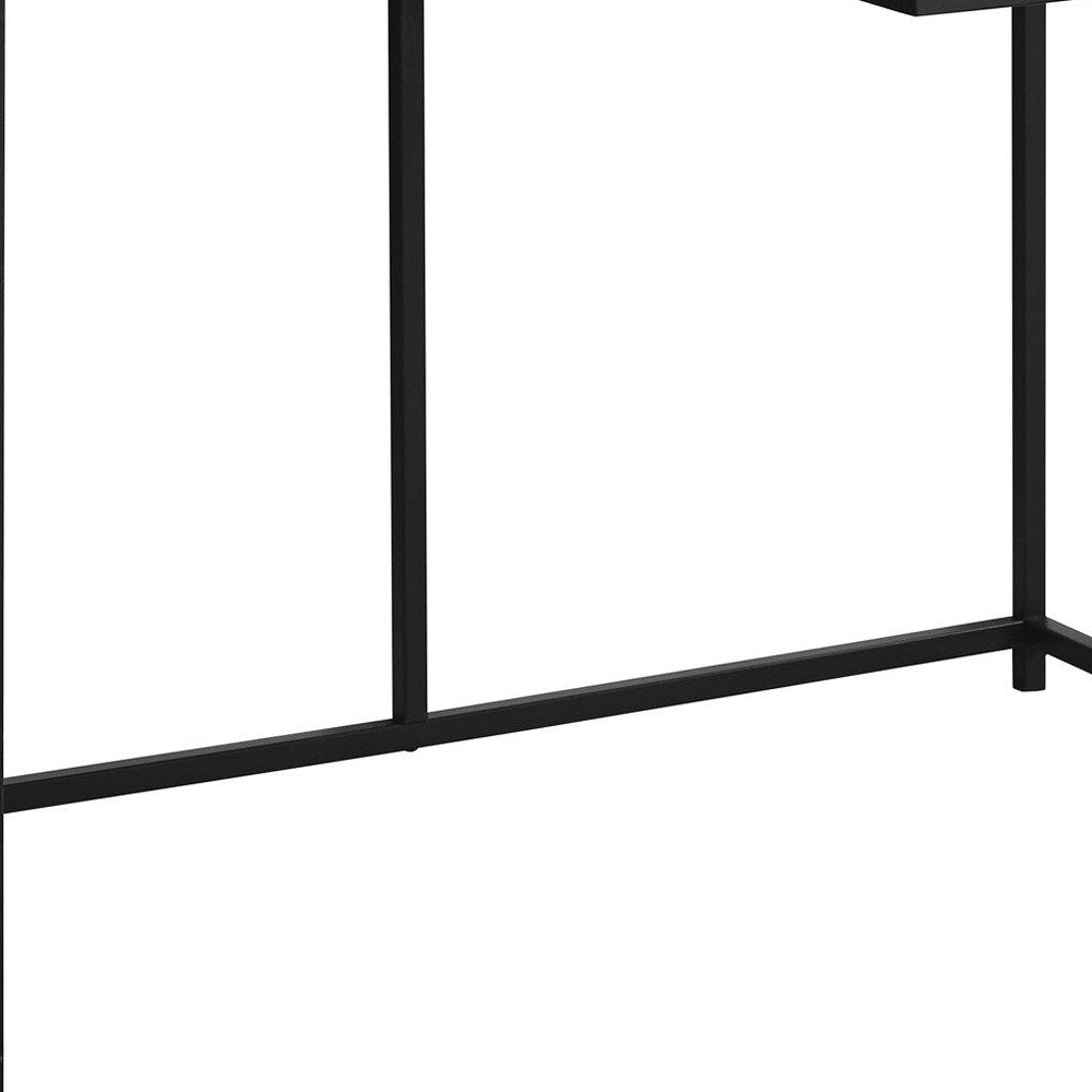 42" Black Computer Desk HomeRoots