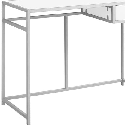 42" Black Computer Desk HomeRoots