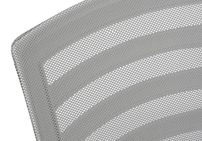 Black Polyester Seat Swivel Adjustable Task Chair Mesh Back Plastic Frame HomeRoots