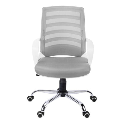 Black Adjustable Height Swivel Rolling Office Chair HomeRoots