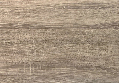 48" White and Silver Computer Desk With Two Drawers HomeRoots