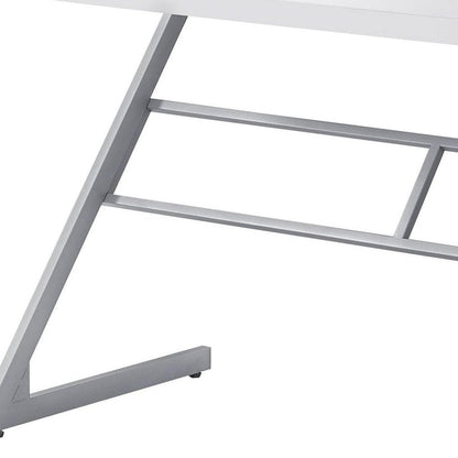 48" Taupe and Black Computer Desk HomeRoots