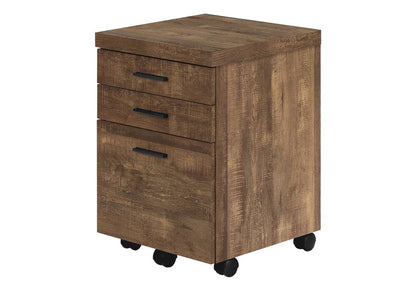 25" Grey Particle Board And Wood Filing Cabinet With Drawers HomeRoots