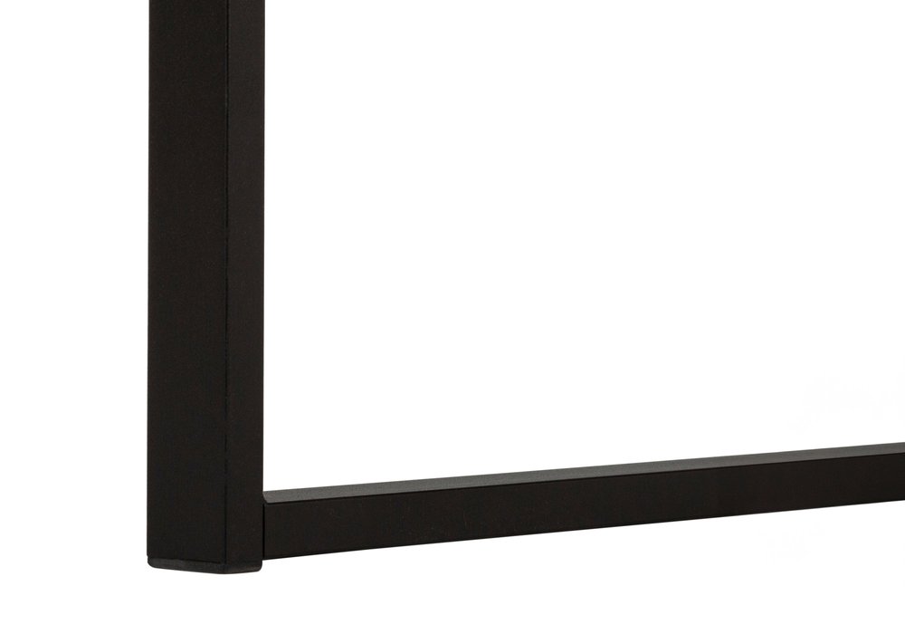 47" Brown and Black Computer Desk With Three Drawers HomeRoots