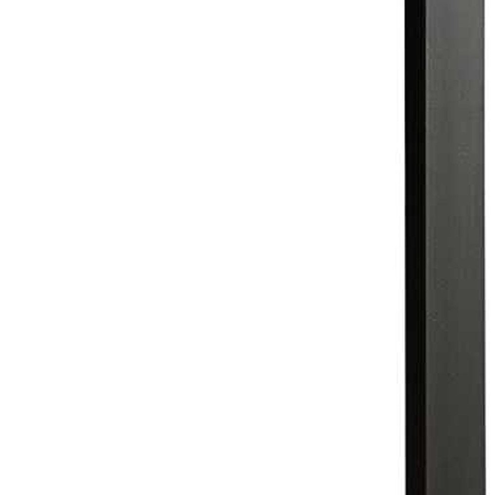 47" Taupe and Black Computer Desk With Three Drawers HomeRoots