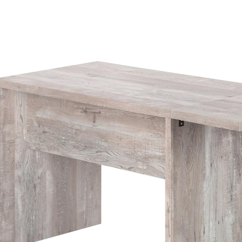 63" Taupe L Shape Computer Desk With Eight Drawers HomeRoots