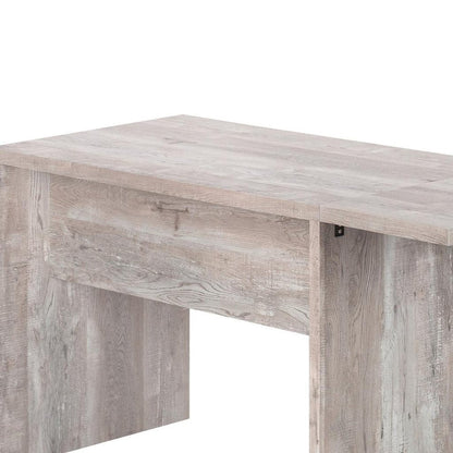 63" Taupe L Shape Computer Desk With Eight Drawers HomeRoots