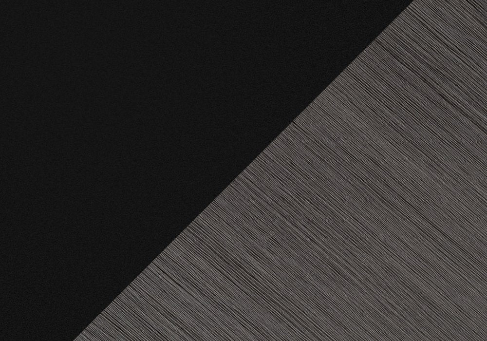 60" Gray and Black L Shape Computer Desk With Three Drawers HomeRoots