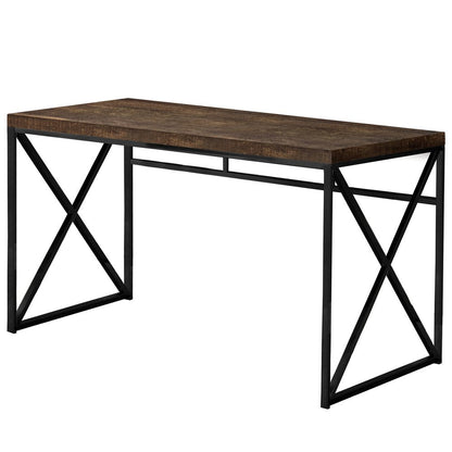 47" Brown and Black Computer Desk HomeRoots